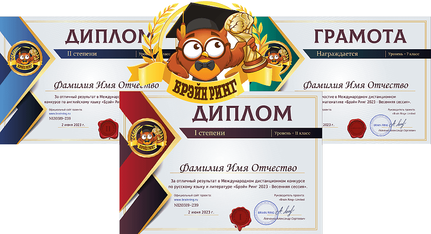 certificates